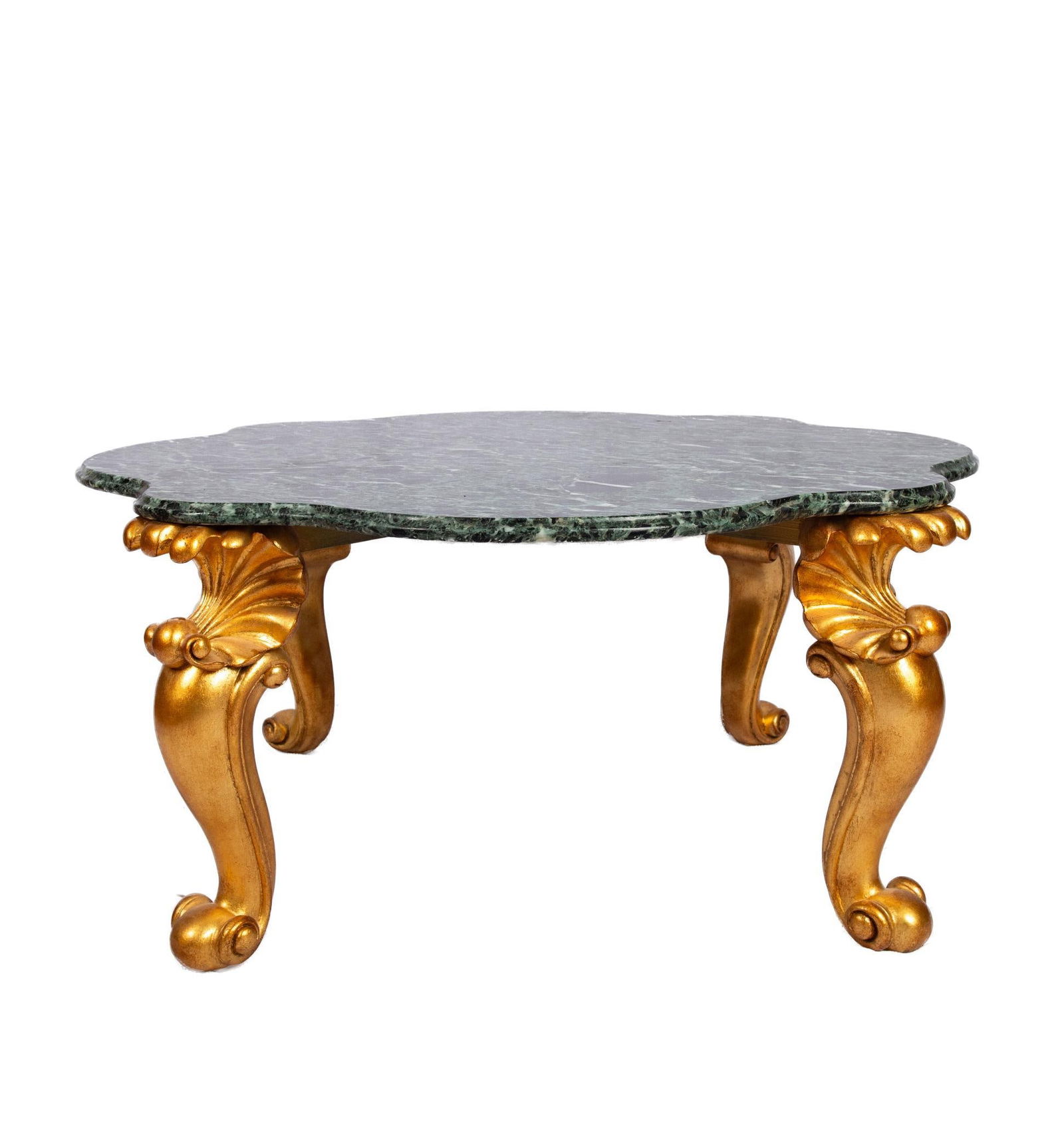 French Baroque Style Marble Coffee Table (1 of 4)