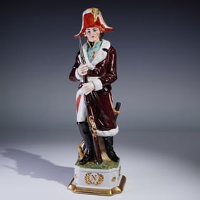 Capodimonte Di Pietro Porcelain Figurine Marshal Ney