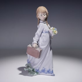 Lladro Porcelain Figurine, School Days 1007604