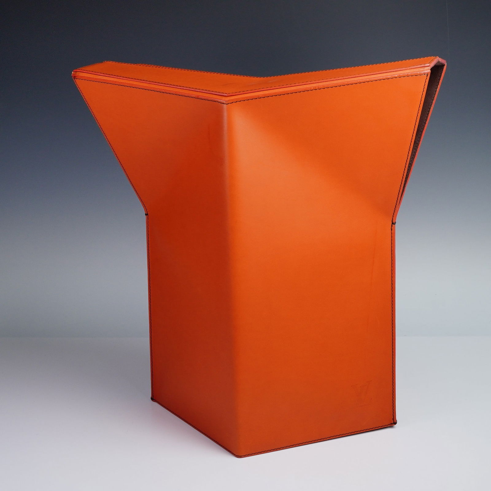 Louis Vuitton by Atelier Oi Cowhide Leather Folding Stool (1 of 7)