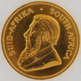 1984 South African 1 oz Gold Krugerrand Coin