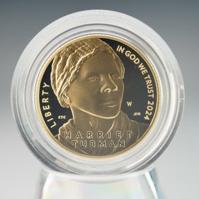 2024-W US Mint $5 Harriet Tubman Proof Gold Coin