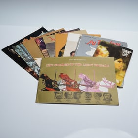 10pc Vintage Film Souvenir Programs - Historical Epics & Musicals