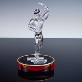 2pc Swarovski Crystal Figurine, The Magic of Dance, Antonio with Base