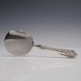 Wallace Sterling Silver Cranberry Server, Grand Baroque