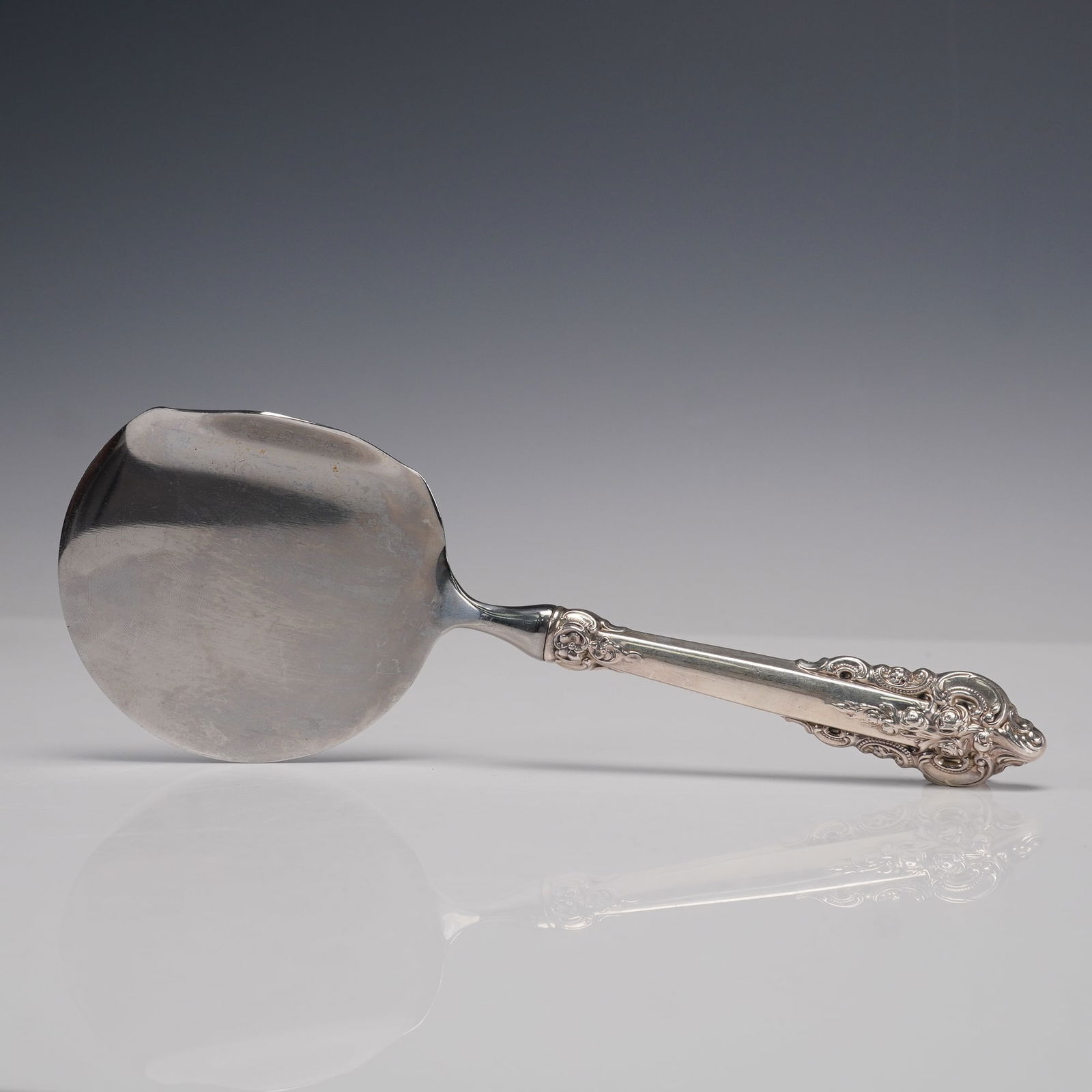 Wallace Sterling Silver Cranberry Server, Grand Baroque (1 of 6)