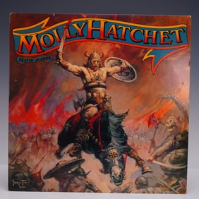 Molly Hatchet LP Record - Beatin' the Odds, 1980