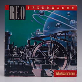 REO Speedwagon 'Wheels Are Turnin'' Vinyl LP