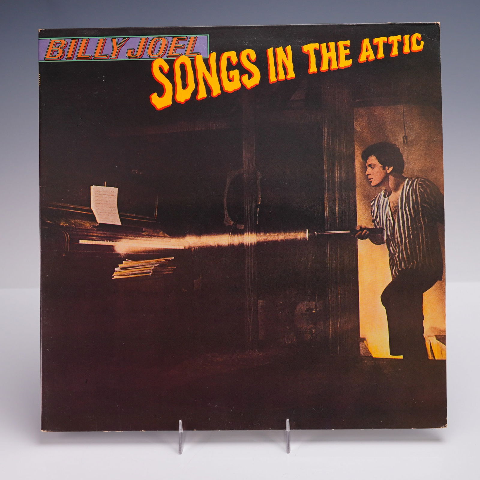 Columbia Records Billy Joel Vinyl Record, Songs in the Attic (1 of 4)
