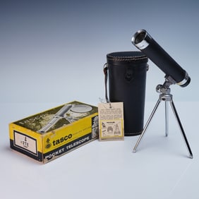 Vintage Tasco Pocket Telescope #2TE with Case