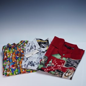 3pc Novelty Button Down Shirts Nickit Reyn Spooner D Clothing