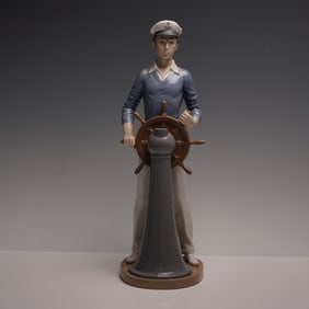Lladro Porcelain Figurine, Yachtsman 01005206