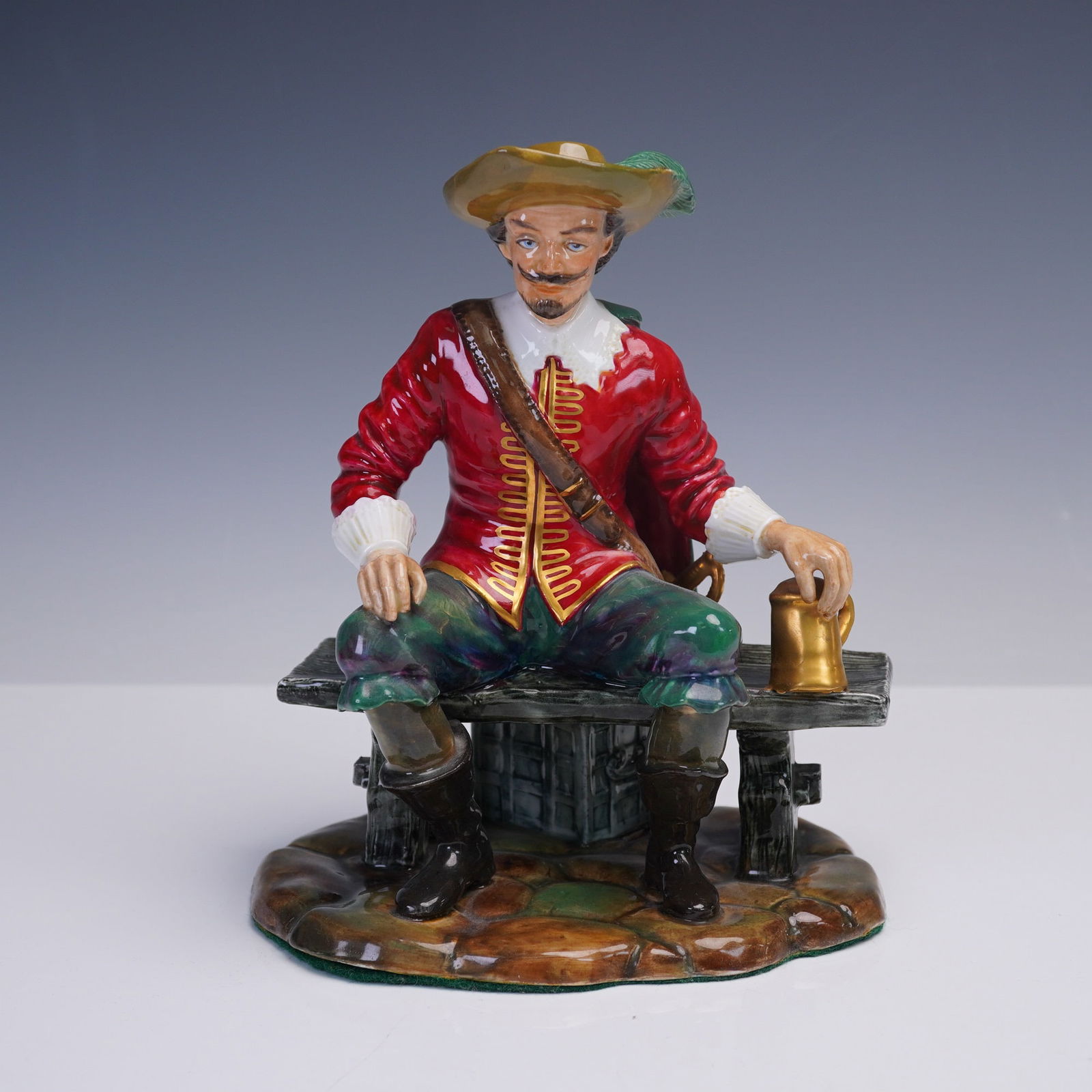 D'Artagnan Ceramic Figurine by Reg x David Johnson Studio Pottery (1 of 5)