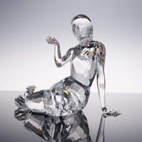 Swarovski Crystal Figurine, Mermaid
