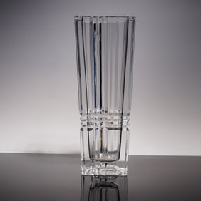 Bohemia Rectangular Lead Crystal Vase