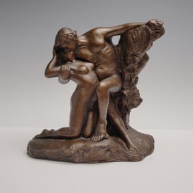 Austin Productions Sculpture After Rodin's Eternal Spring, Dated 1971