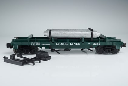 Lionel Celebration Series Train Car, No. 3362 Barrel Ramp Car