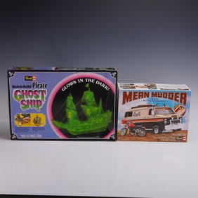 2pc Revell Model Kits, Ghost Ship and Mean Mudder