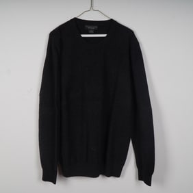The Men's Store Bloomingdale's Black Cashmere Sweater