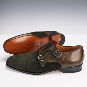 Florsheim by Duckie Brown Double Monk Strap Dress Shoes