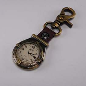 Levi's Clip-On Quartz Watch with Compass & Carabiner