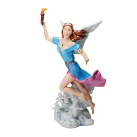 Rare Royal Doulton Lady Liberty Prototype Figurine