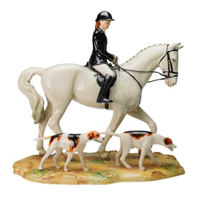 Beswick Porcelain Tableau, The Hunt