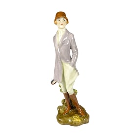 Royal Doulton Rare Porcelain Figurine, Hunts Lady HN1201