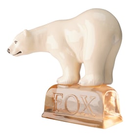 Royal Doulton "Fox's Polar Bear" Advertising Figure, Limited Edition