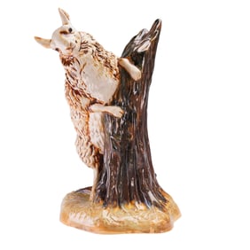 Cobridge Stoneware Figurine, Bo Peep Sheep