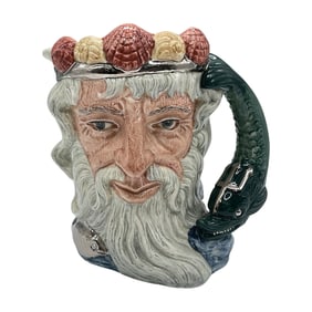 Royal Doulton Colorway Large Character Jug, Neptune D6548