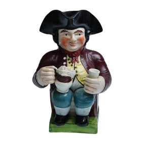 Staffordshire Large Toby Jug, The Coachman