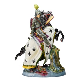 Royal Doulton Prototype Figurine of Saint George and the Dragon