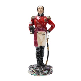Michael Sutty Porcelain Figurine, Duke of Wellington 1805