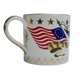 Wedgwood American Bicentennial Creamware Mug, Limited Edition