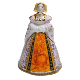 Royal Worcester Figural Candle Snuffer, Anne of Cleves