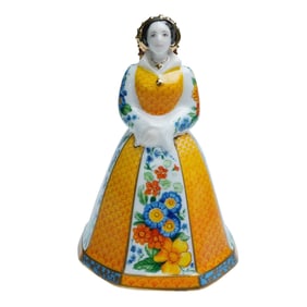 Royal Worcester Figural Candle Snuffer, Catherine Howard