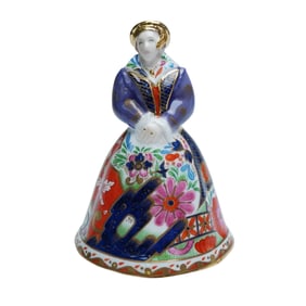 Royal Worcester Figural Candle Snuffer, Catherine Parr