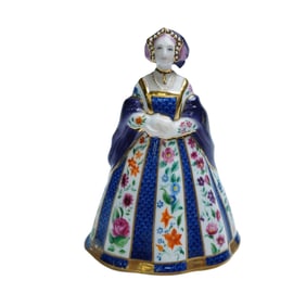 Royal Worcester Figural Candle Snuffer, Jane Seymour