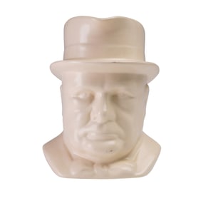 Frank A Potts For J & G Meakin Large Character Jug, Winston Churchill