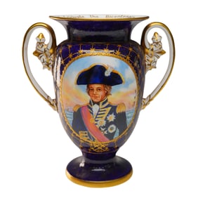Peter Smith Porcelain Vase, The Nelson Vase 2005