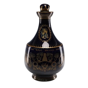 Rare Royal Doulton 150th Anniversary Commemorative Decanter, 1815-1965