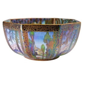 Wedgwood Fairyland Lustre Octagon Bowl, Dana Z5125