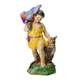 Charles Vyse Pottery Figurine, The Macaw