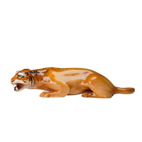 Royal Doulton Figurine, Tiger Crouching HN225