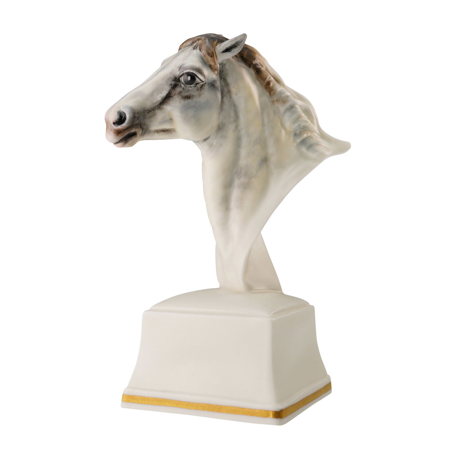 Royal Worcester Horse Head Figurine, Lampon (1 of 5)