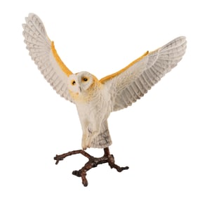 Boehm Porcelain Barn Owl Figurine