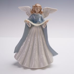 Lladro Porcelain Figurine, Tree Topper '90 Blue 1005719