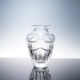 Waterford Crystal Flower Vase Pompeii Collection