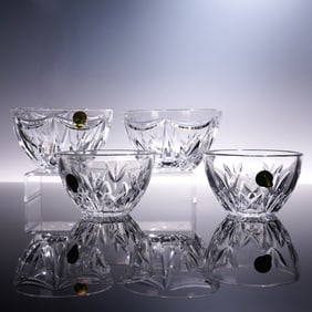 4pc Waterford Crystal Bowls and Vanity Dishes